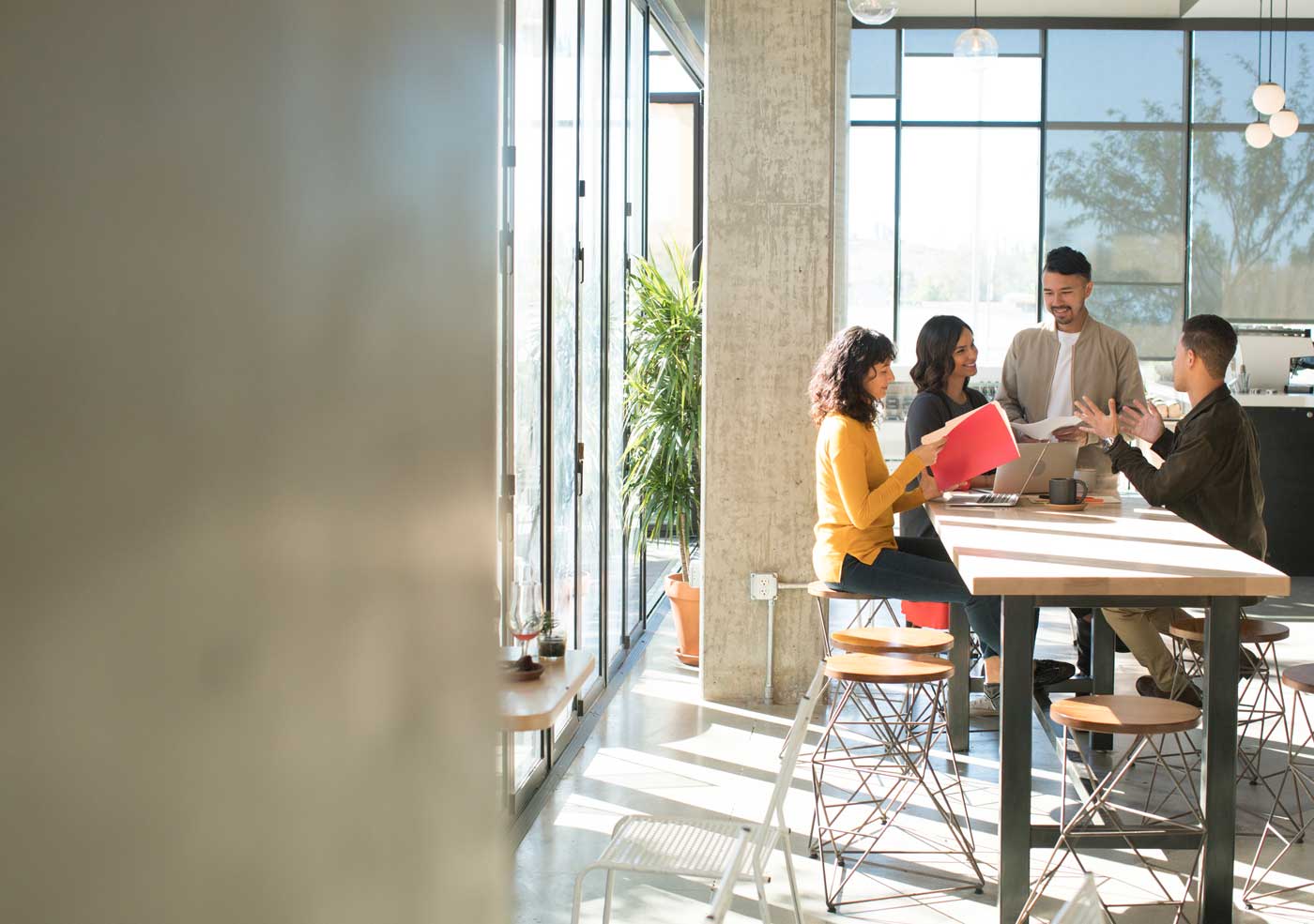 Stock photo  Business meeting in a modern office 01